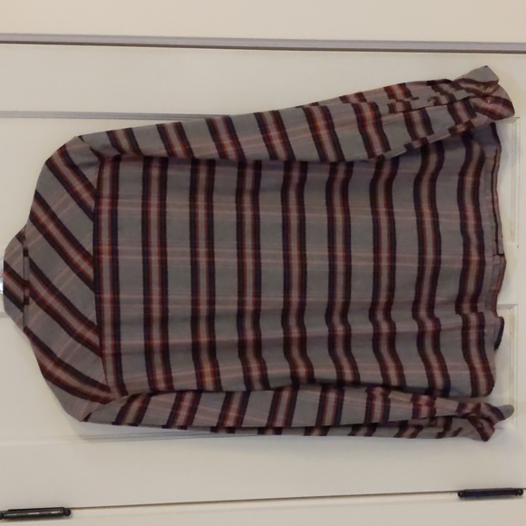 Men's Large North Face Flannel Shirt - Picture 2 of 7